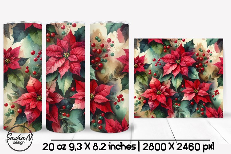 Christmas Tumbler Wrap Image 12