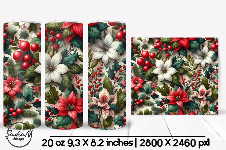 Christmas Tumbler Wrap Image 11