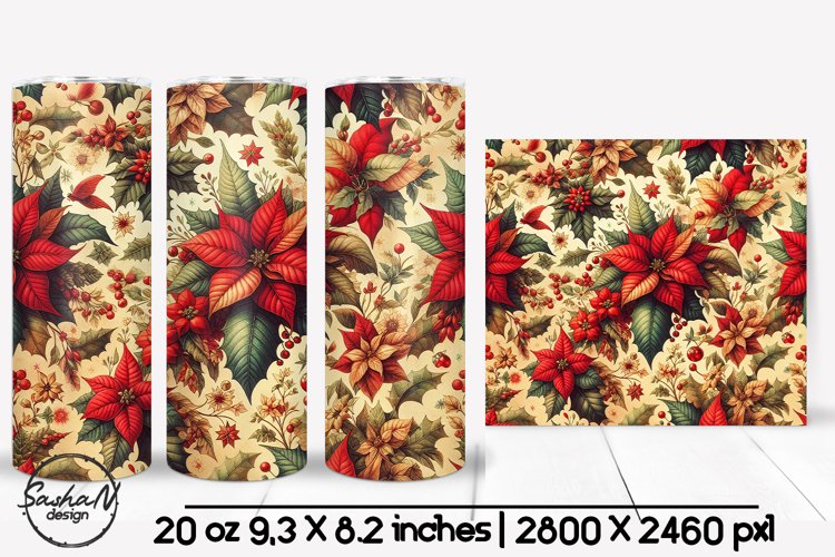Christmas Tumbler Wrap Image 10