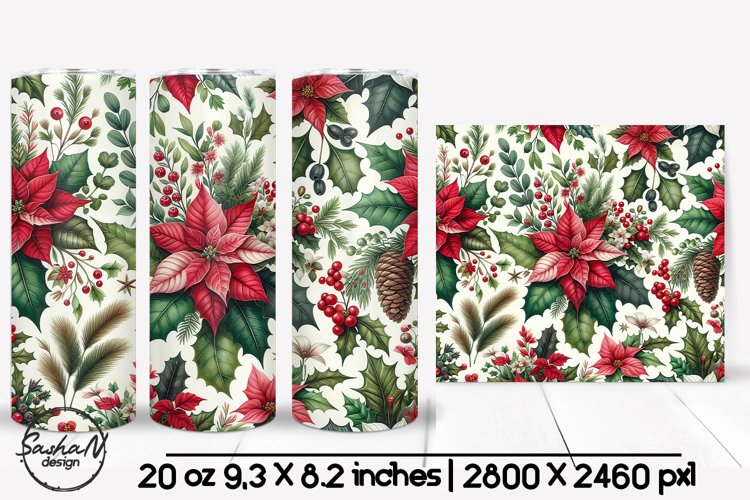 Christmas Tumbler Wrap Image 9