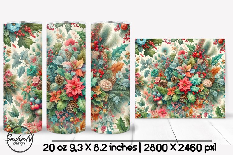 Christmas Tumbler Wrap Image 8