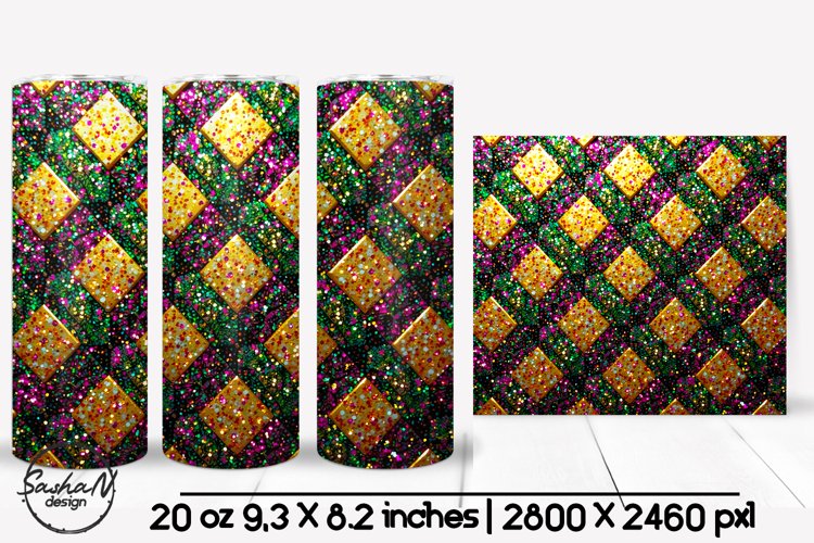 Alcohol Ink Tumbler Wrap Image 11