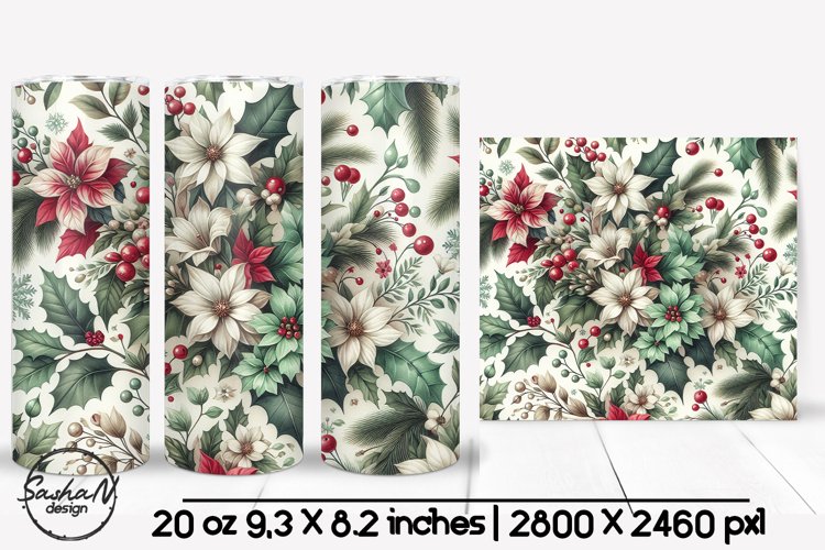 Christmas Tumbler Wrap Image 7