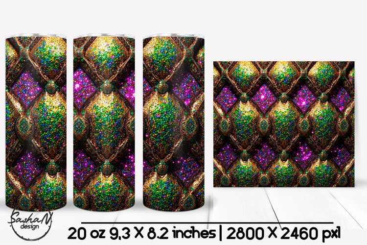 Alcohol Ink Tumbler Wrap Image 10