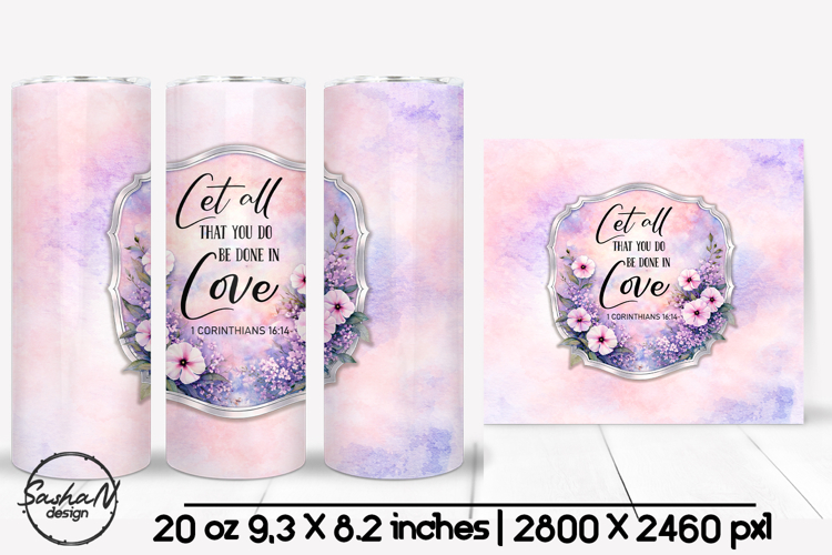 Christian tumbler wrap, Religious sublimation