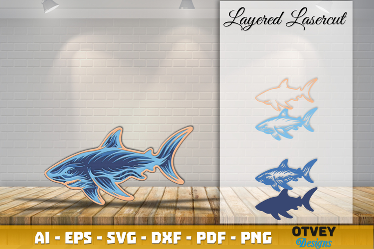 Ocean Animals Laser Cut SVG - Marine Wildlife Files