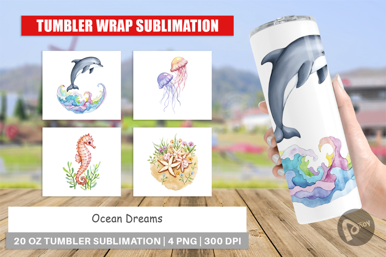 Tumbler Ocean Dreams