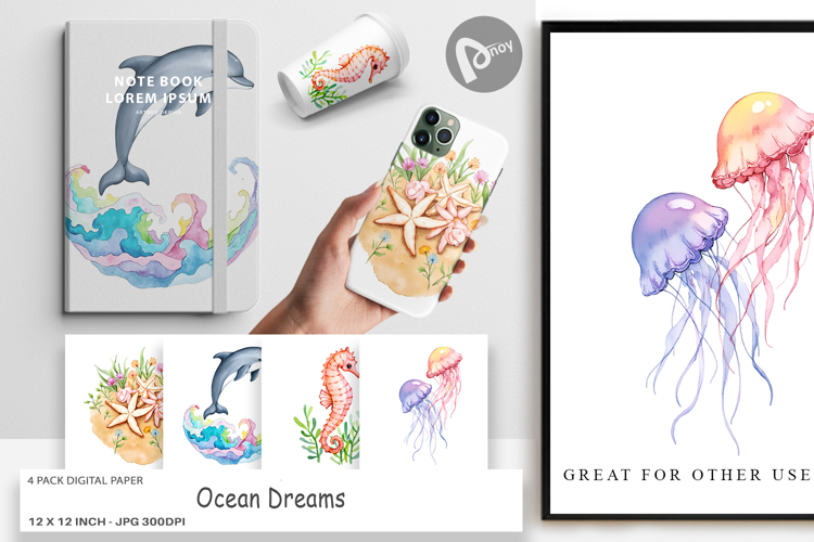 Ocean Background Image 2
