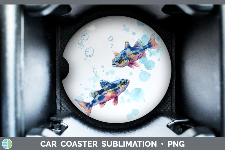 Car Coaster Sublimation Designs Image 24