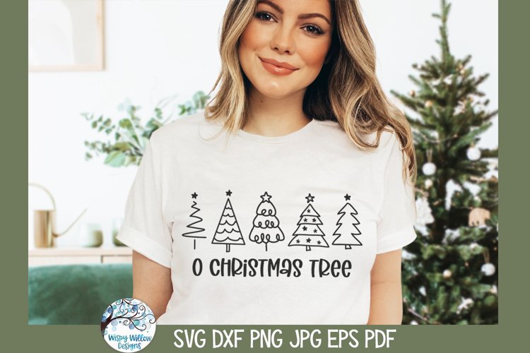 O Christmas Tree SVG | Holiday Decor Design