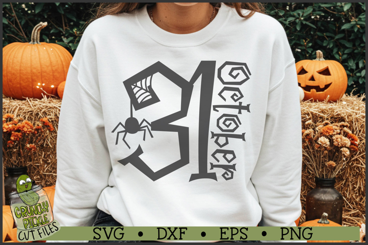October 31 SVG File