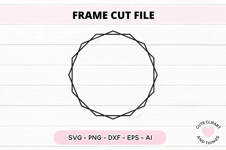 Geometric Frame SVG