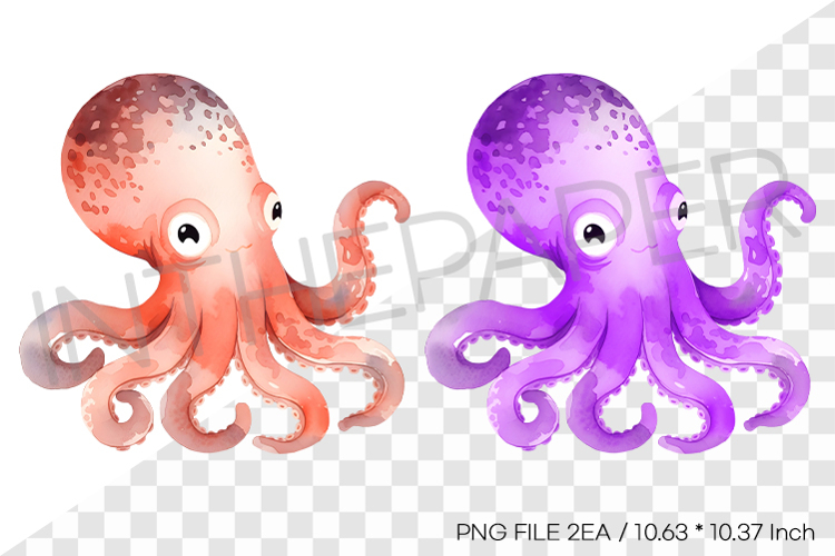 Octopus Drawing Image 5