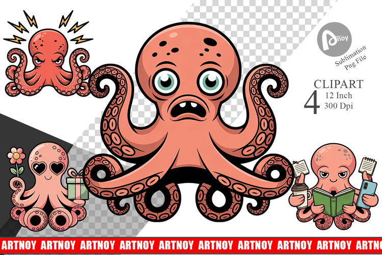 Octopus Png Image 23