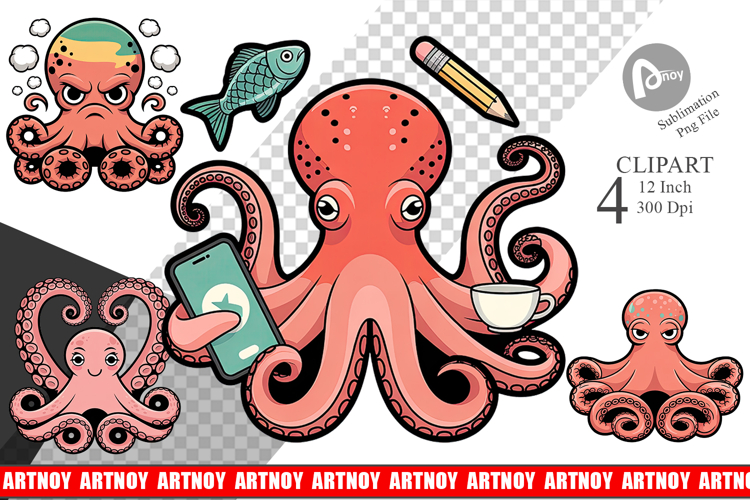 Octopus Png Image 22