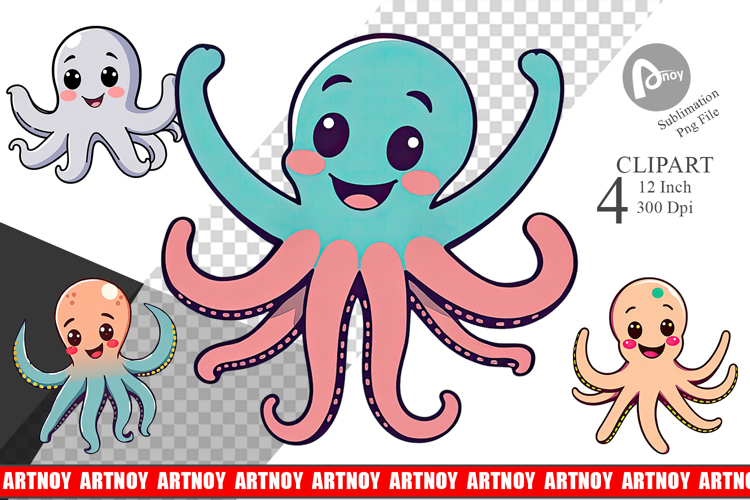 Octopus Png Image 16