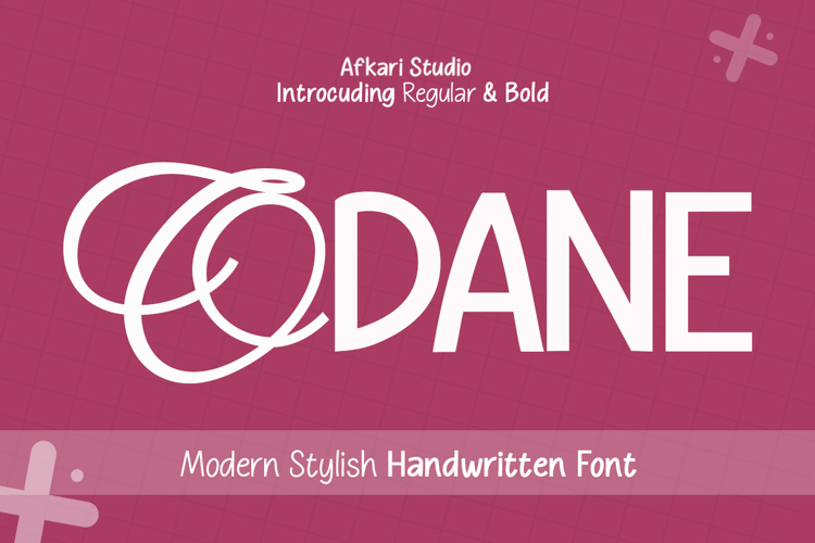 Odane - Modern Stylish Handwritten Font