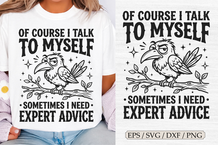 Of Course I Talk To Myself Sometimes I Need Expert Advice