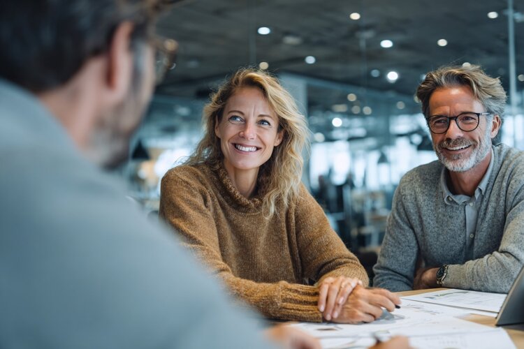 Business Team Collaborating in Office Meeting example image 1