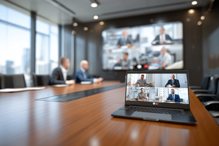 Modern Boardroom Video Conference