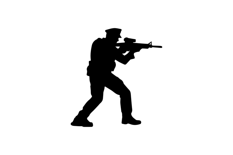 Rifle Silhouette Image 3