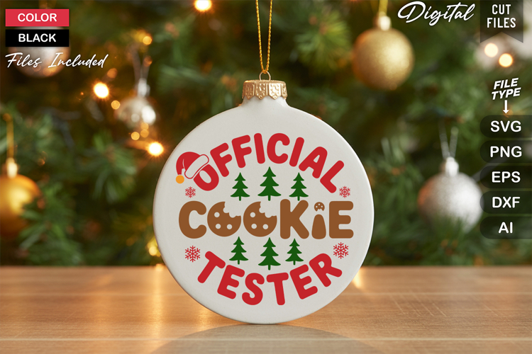 Funny Christmas Ornament Svg Image 17