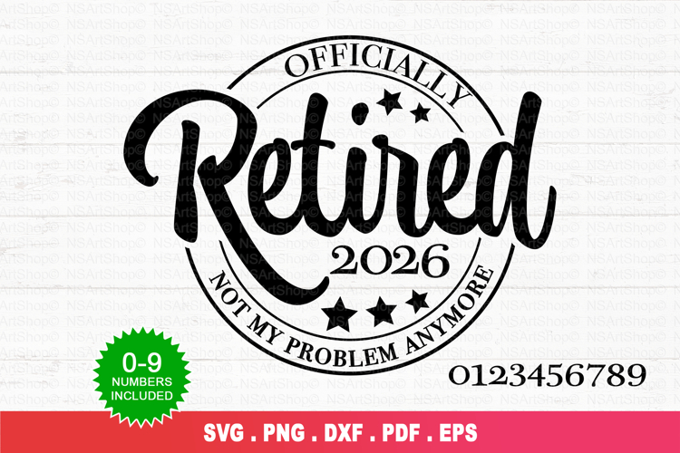 Happy Retirement Svg Image 22