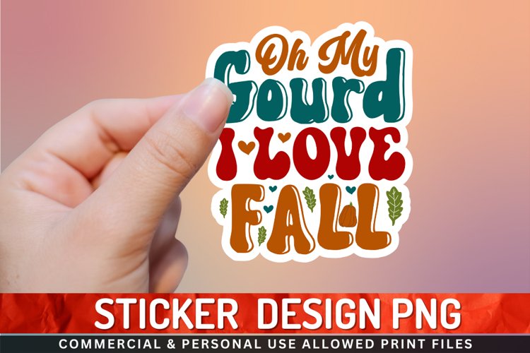 Oh my gourd i love Sticker PNG