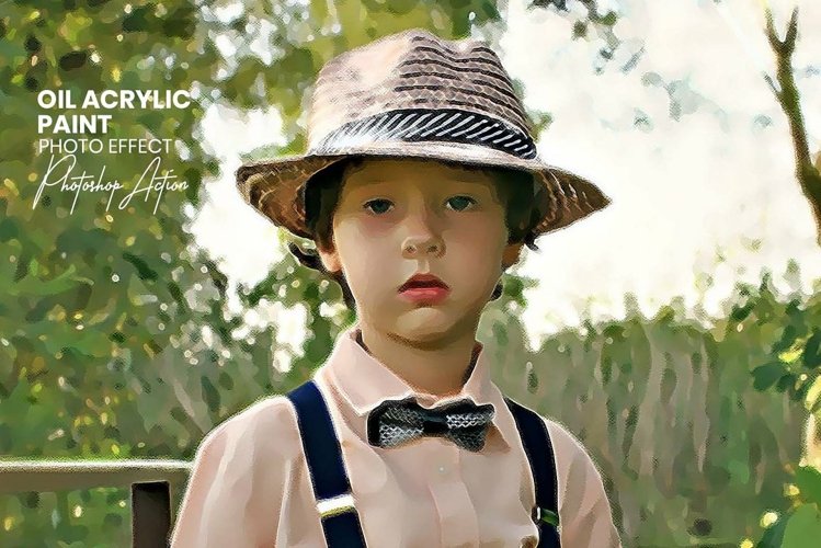 Oil Acrylic Paint Action