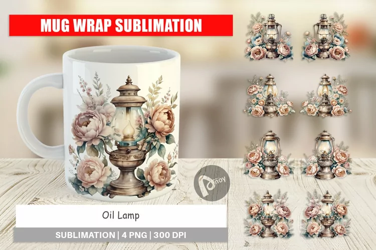 Mug Wrap Oil Lamp