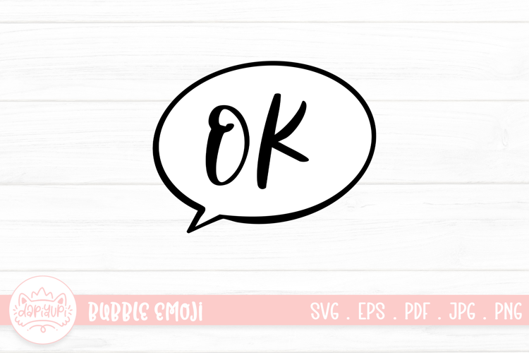 Ok Bubble Expression SVG