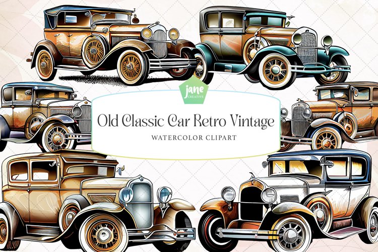 Old Car Clipart Image 10