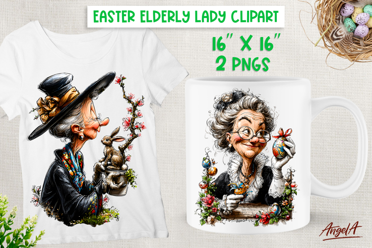 Grandmother Clipart Image 12