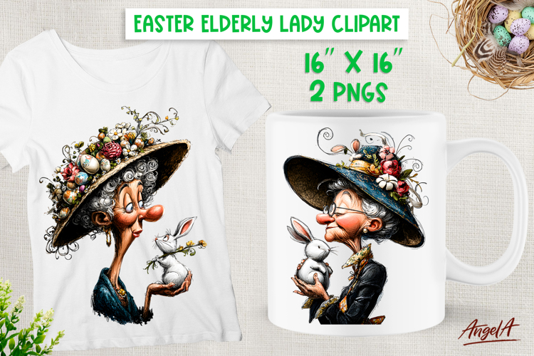 Grandmother Clipart Image 7