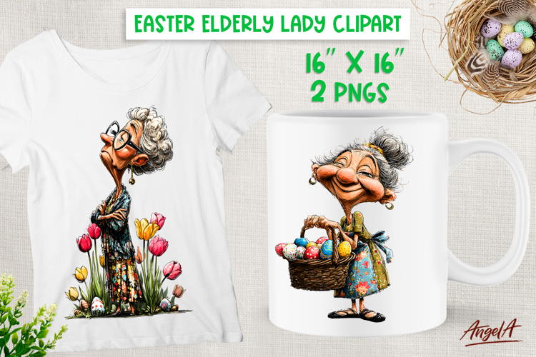 Grandmother Clipart Image 9