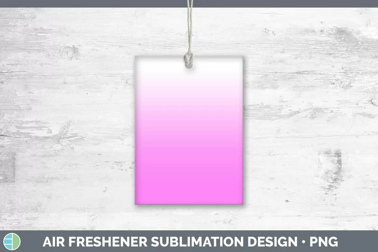 Ombre Berry Air Freshener Sublimation Car Freshener Designs