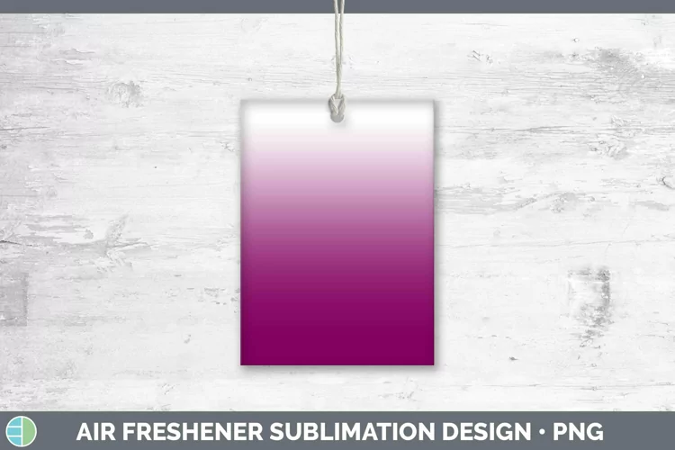 Ombre Berry Air Freshener Sublimation Car Freshener Designs