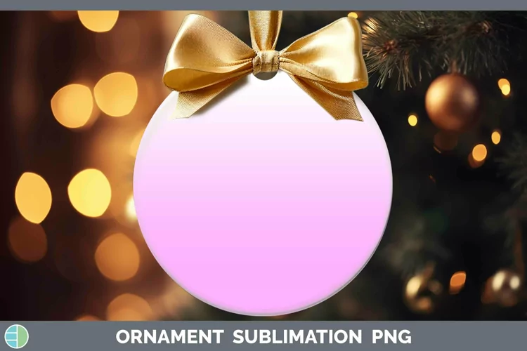 Ombre Berry Ornament Sublimation Bauble Designs