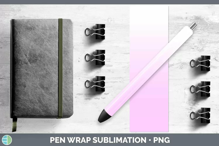 Ombre Berry Pen Wrap Sublimation Epoxy Pen Designs