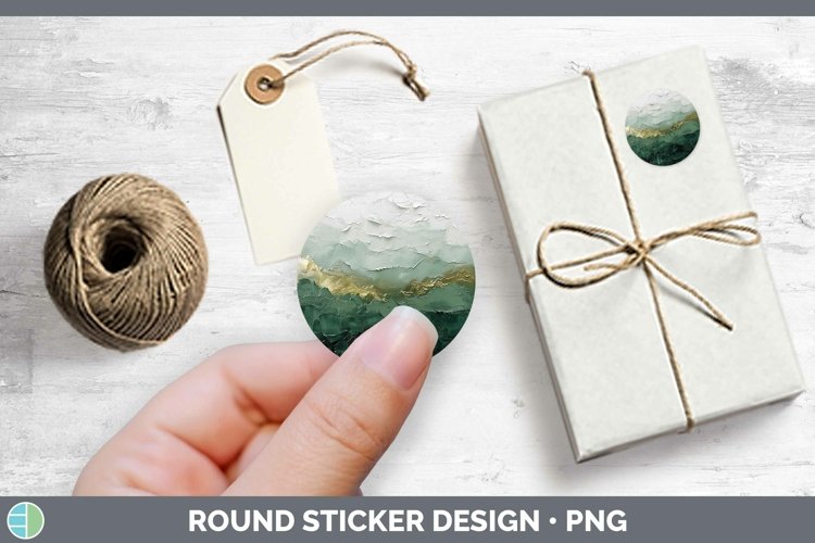 GorgeousOmbre Paint Stickers design.