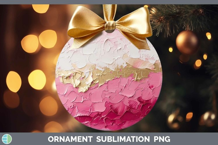 GorgeousOmbre Paint Ornament design.