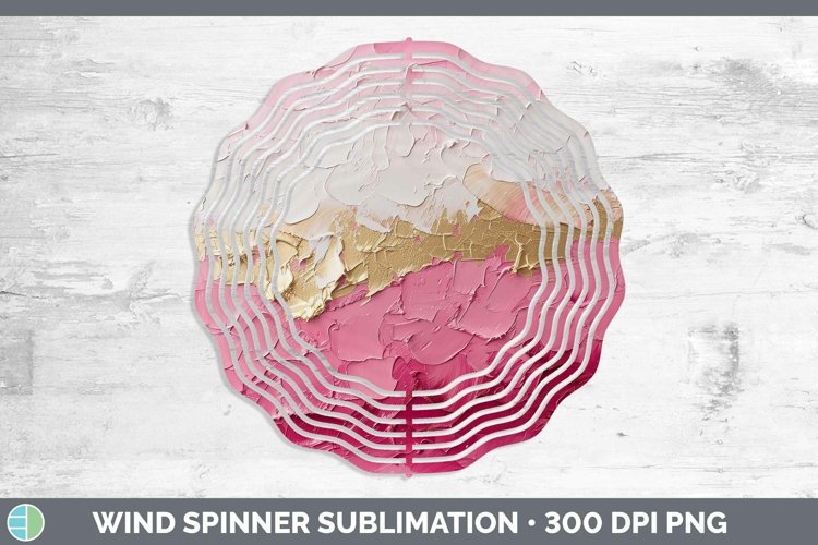 GorgeousOmbre Paint Wind Spinner design.