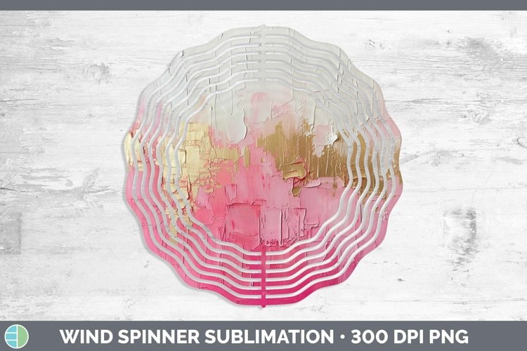 GorgeousOmbre Paint Wind Spinner design.