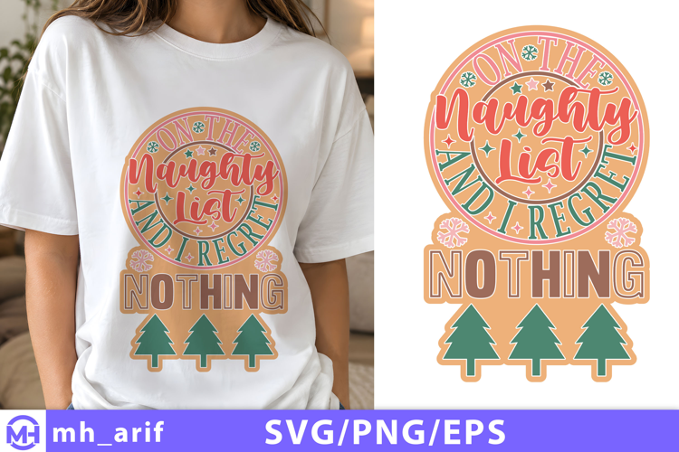 Funny Sarcastic Christmas PNG SVG T-shirt Design