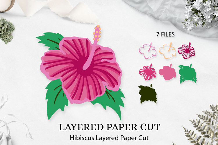 Hawaiian Flowers Svg Image 14