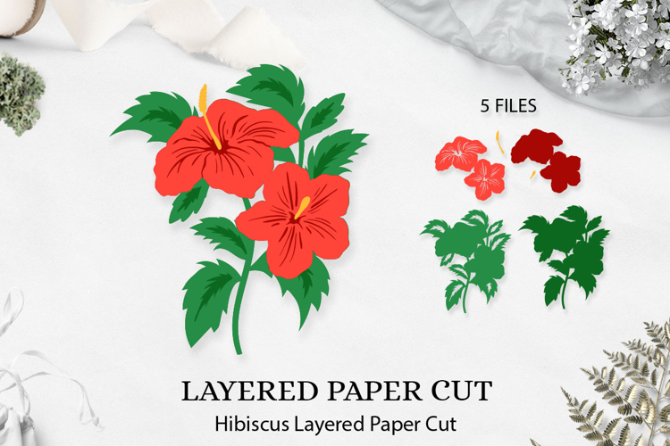 Hawaiian Flowers Svg Image 13