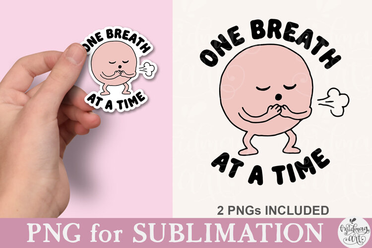 One Breath At A Time PNG example image 1