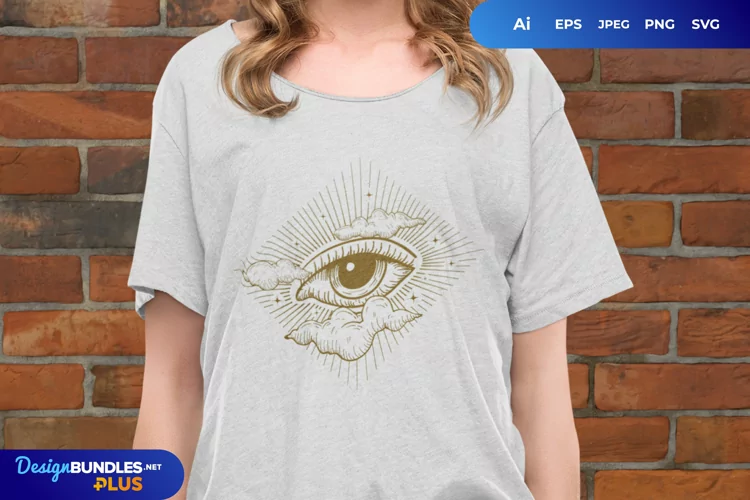 One Eyed for T-Shirt Design