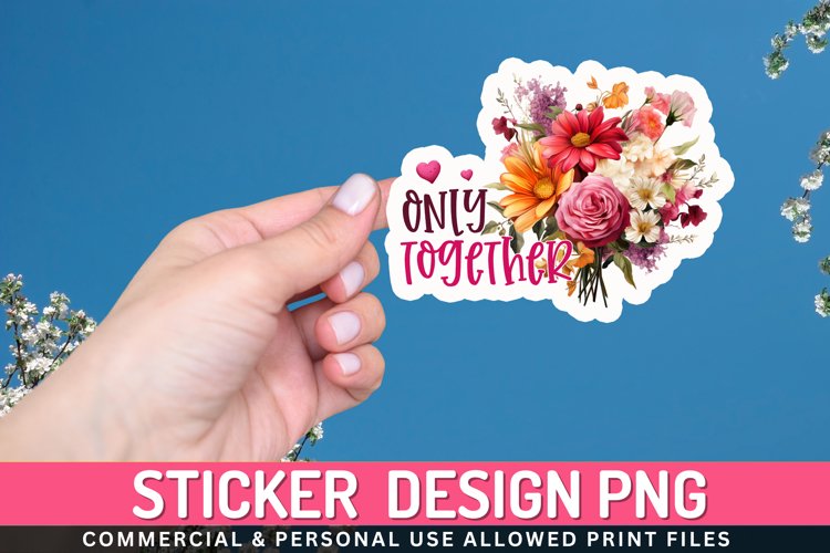 Only Together Stickers PNG