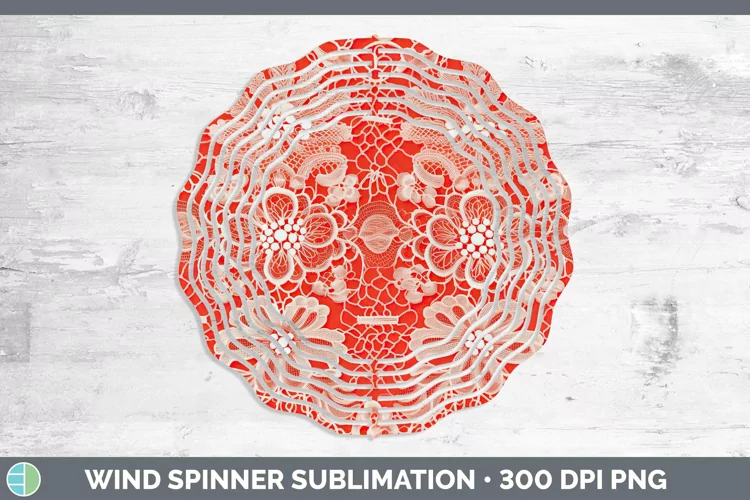 Orange 01 Wind Spinner | Sublimation Spinner Designs